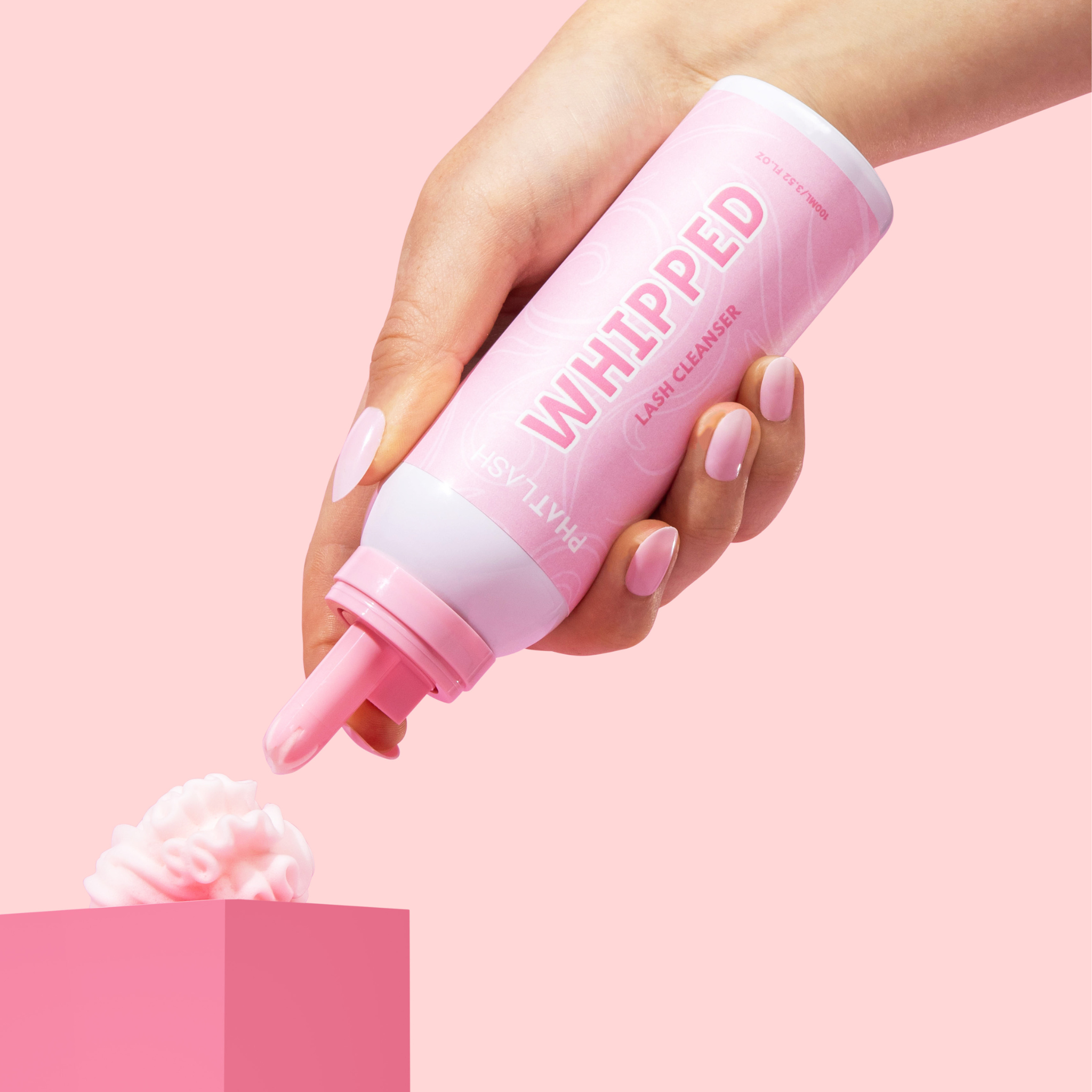 whipped lash cleanser