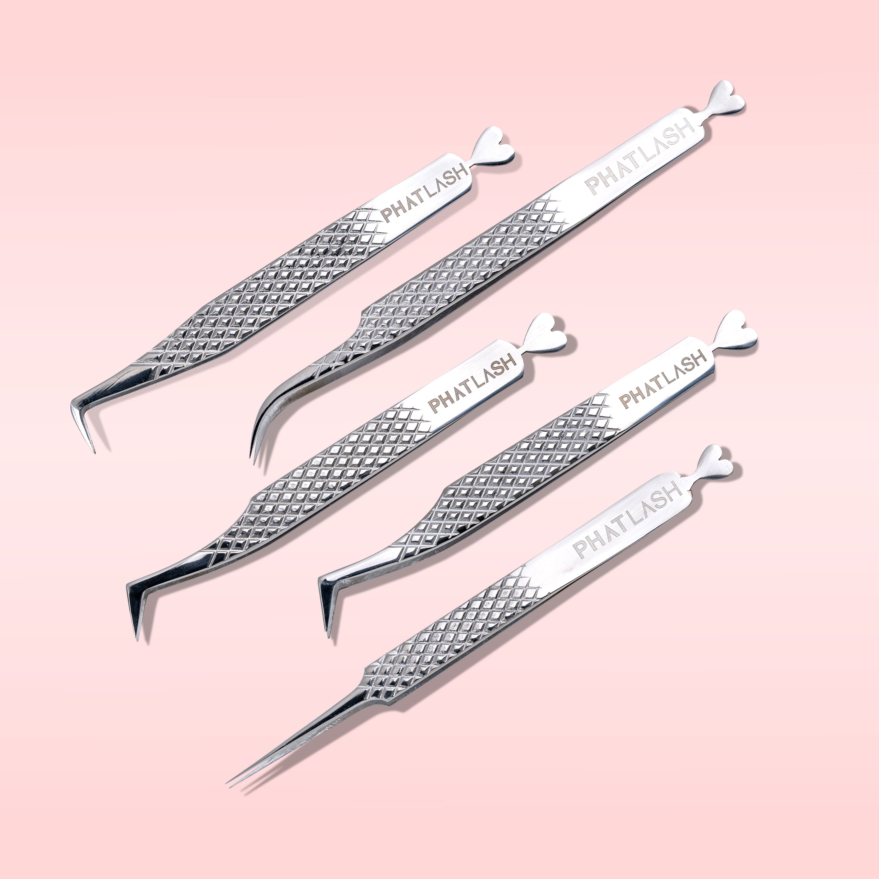 Heart Tweezers, Silver heart tweezers, Heart collection tweezers, Lash extension tweezers, Silver tweezers for lashes, Tweezer for lash extensions, Professional silver tweezers,