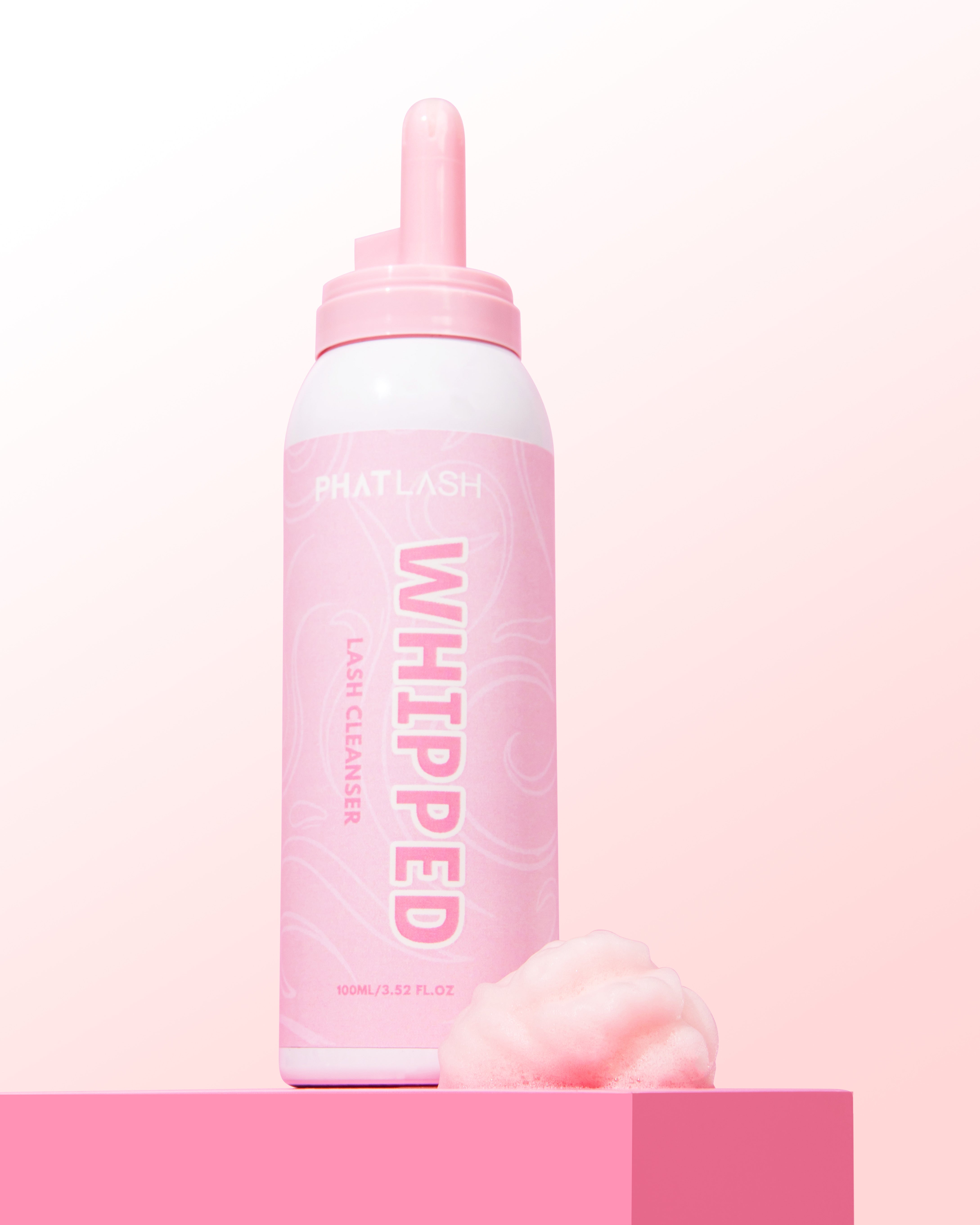 Whipped lash cleanser 