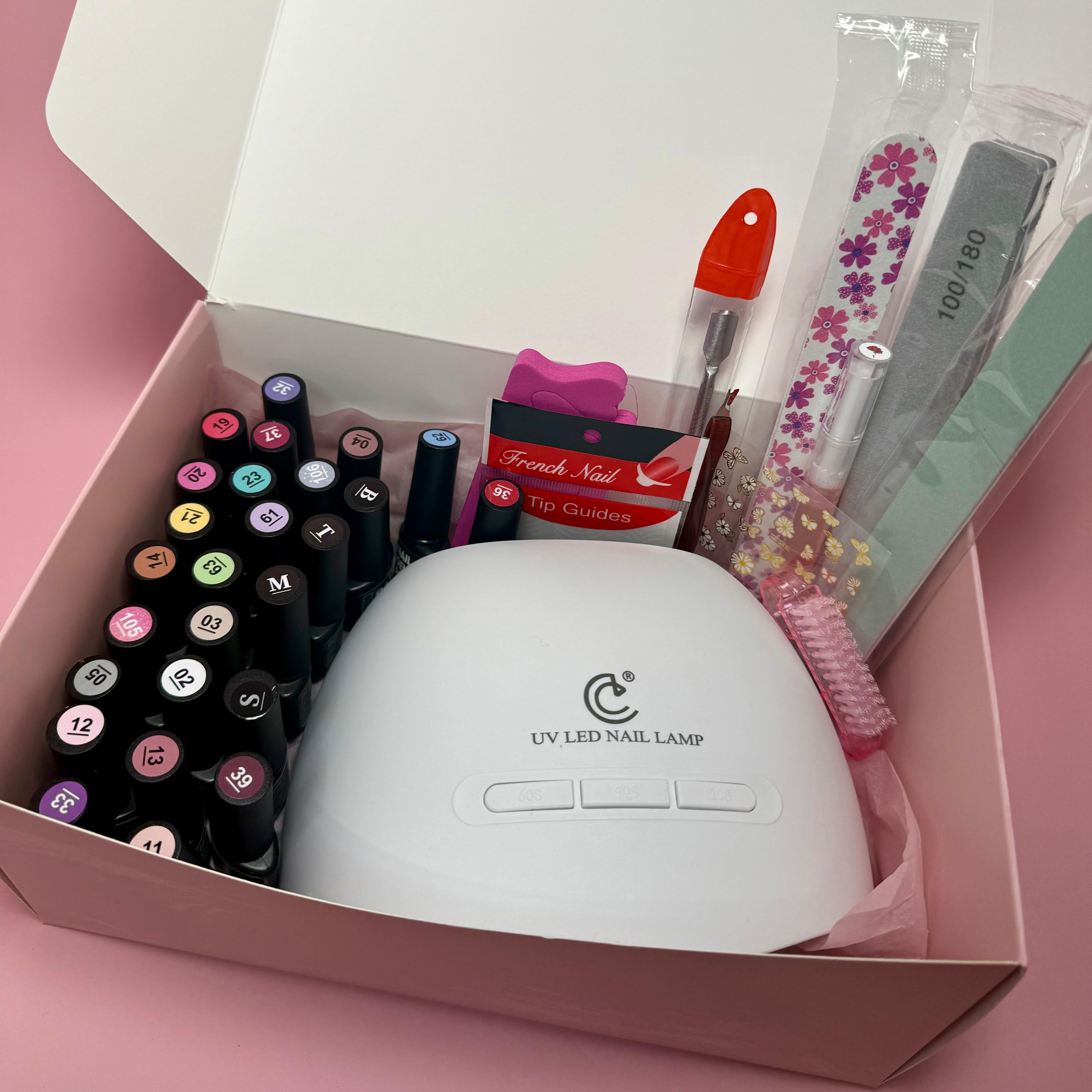 LARGE GEL NAILS STARTER KIT