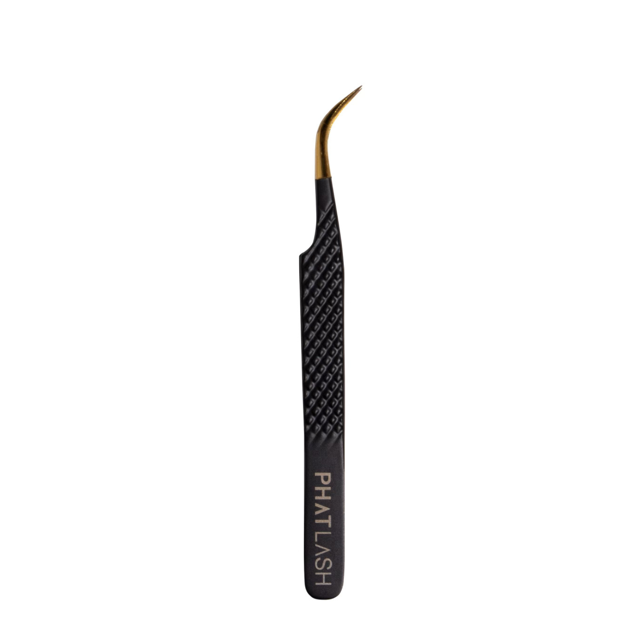 slanted lash tweezers