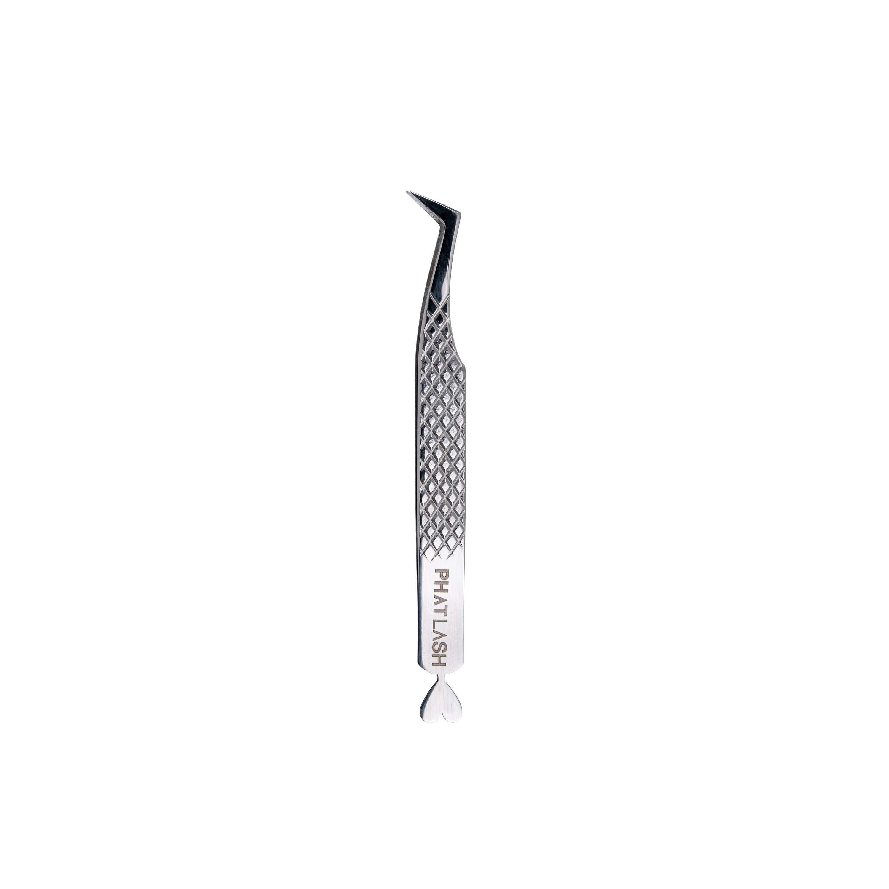 Silver heart lash tools, Lash artist tweezers, Precision silver tweezers, Silver tweezer collection, Heart-shaped tweezers,