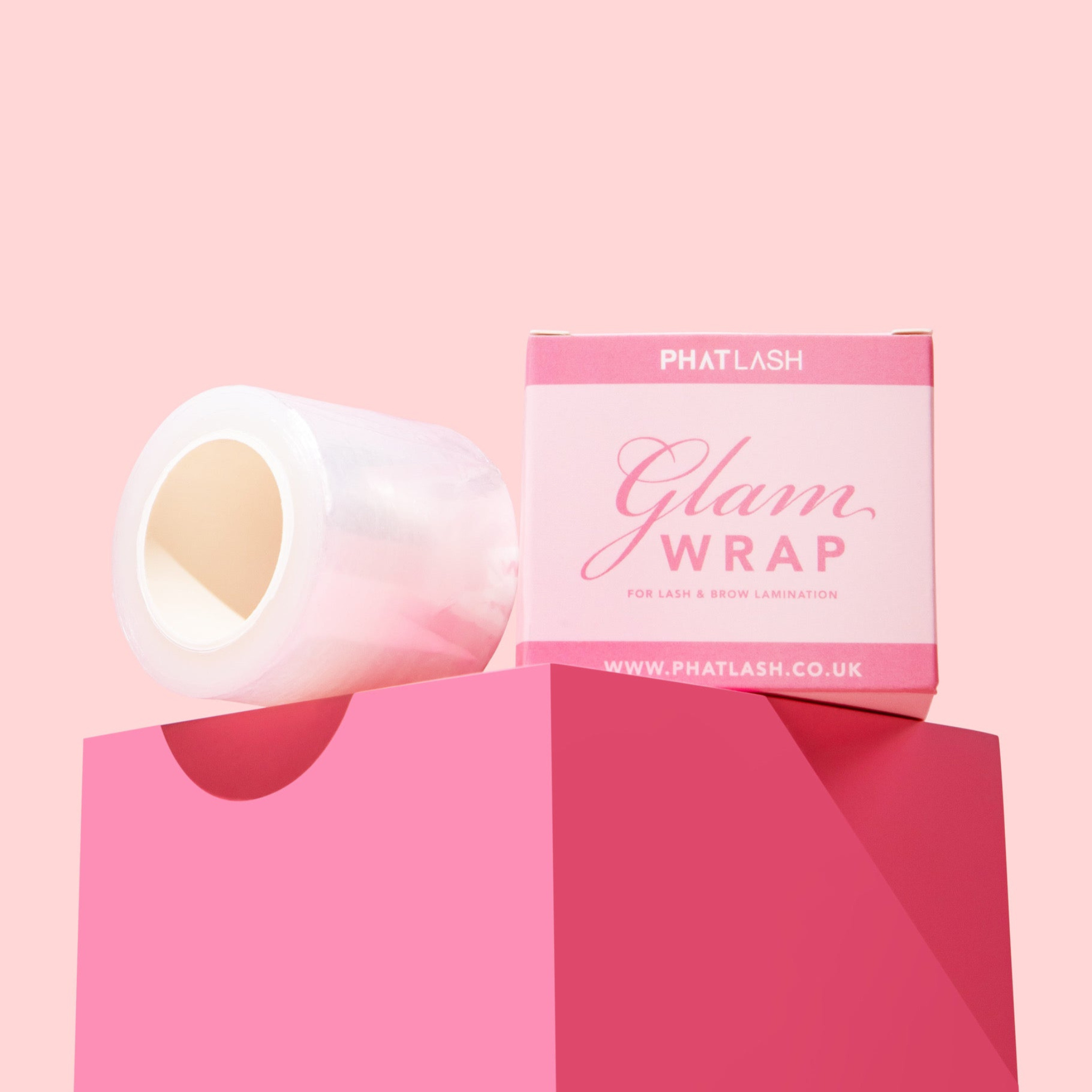 Glam wrap for lash and brow lamination 