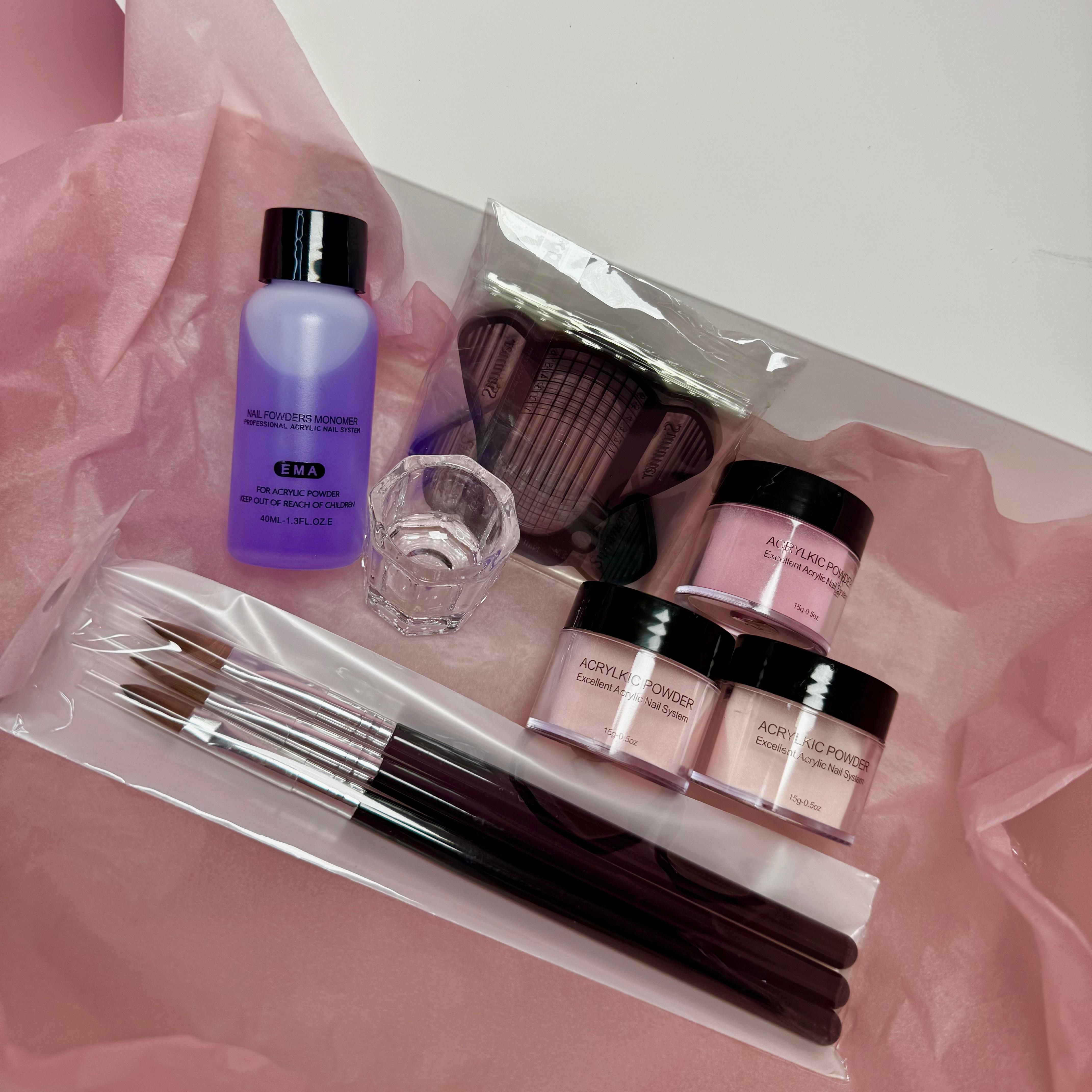 SMALL STARTER ACRYLIC NAIL KIT