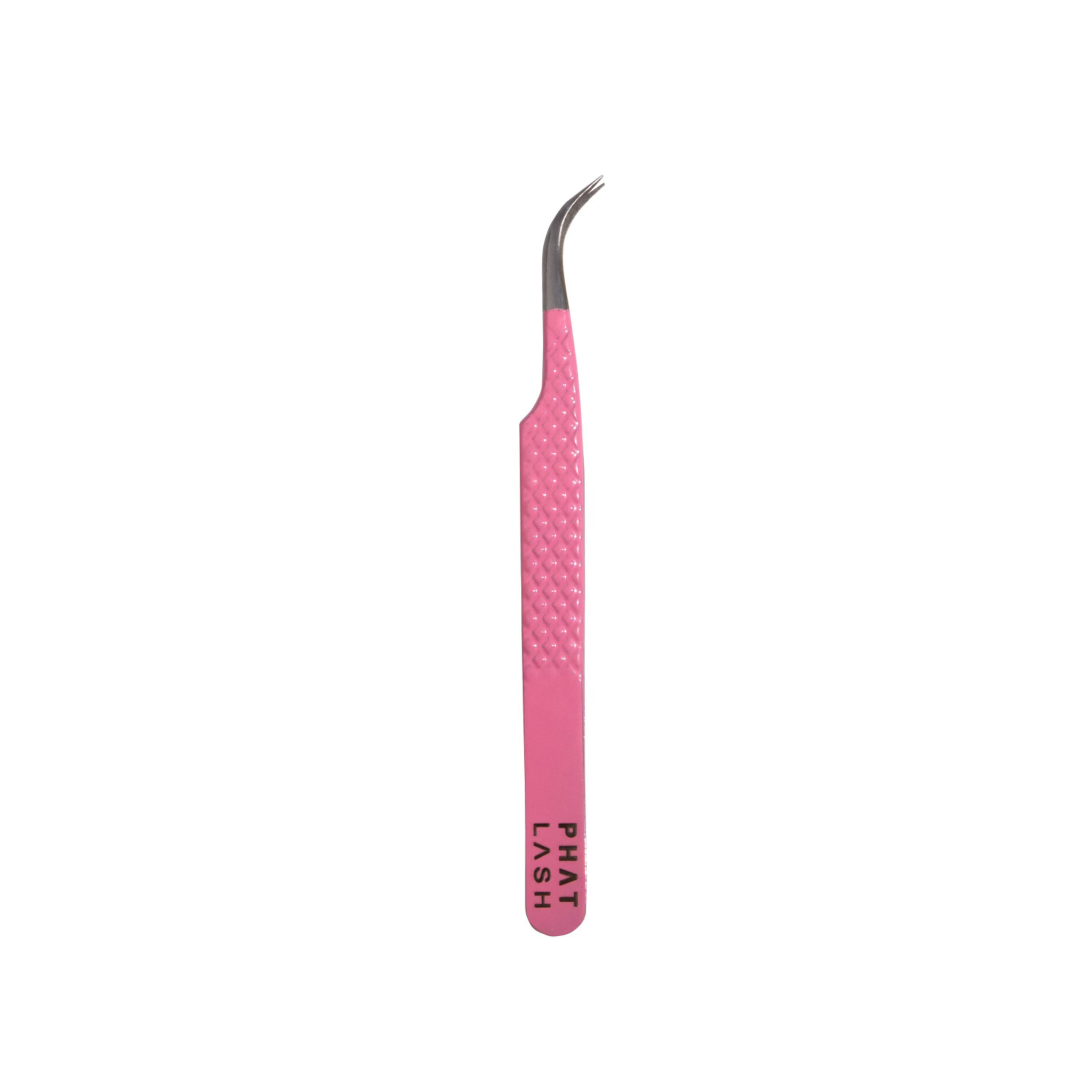 Slanted pink tweezers online