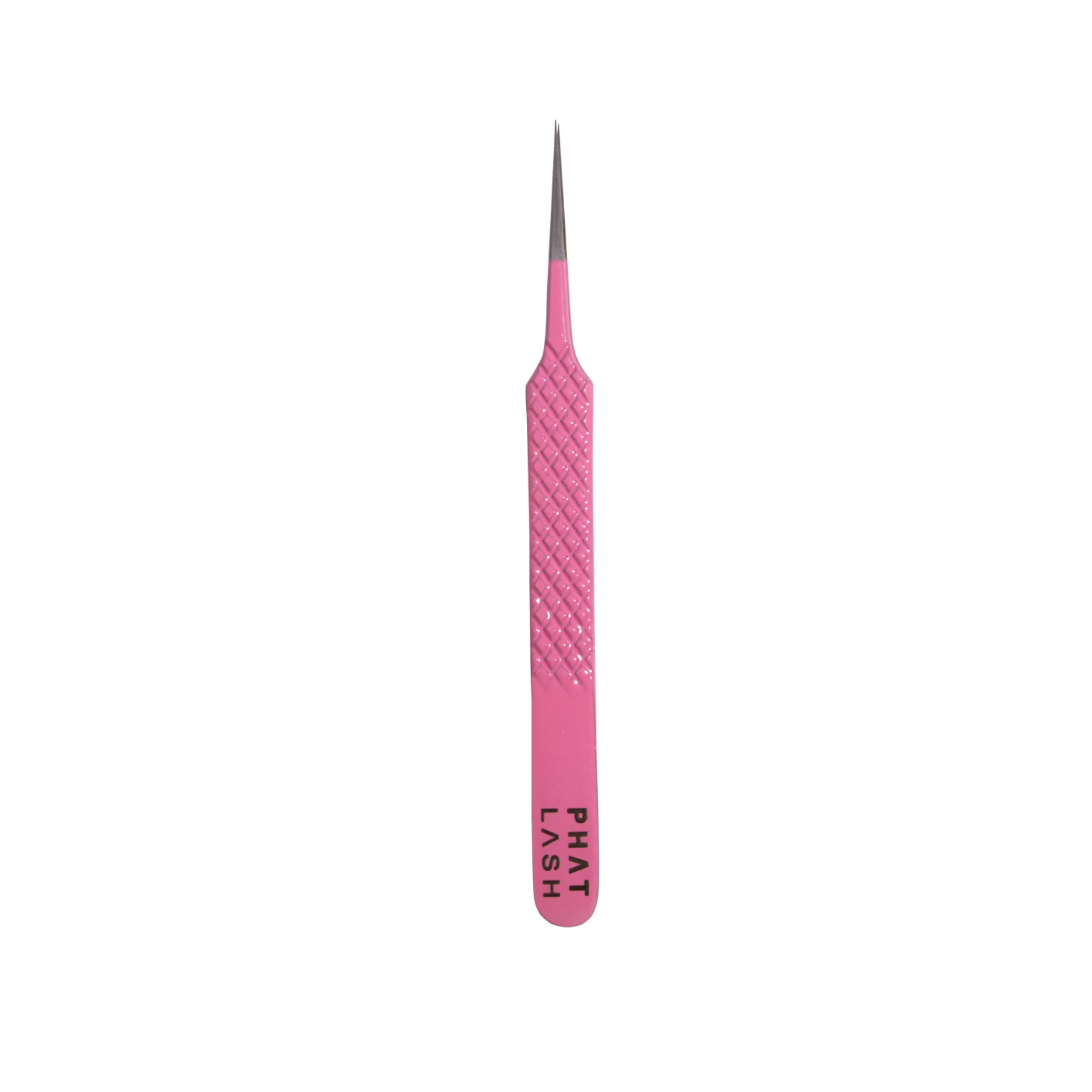 Pointed pink tweezers 