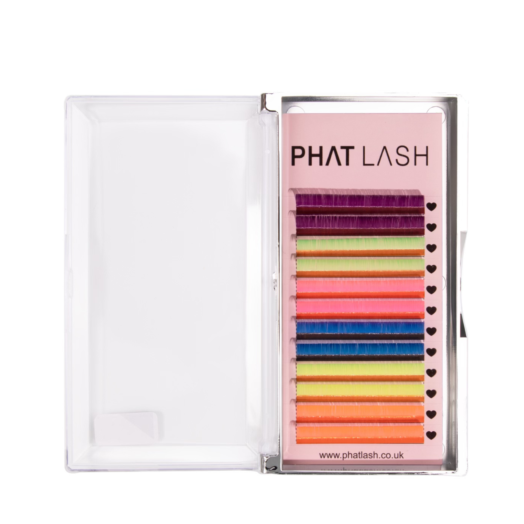 neon lash trays