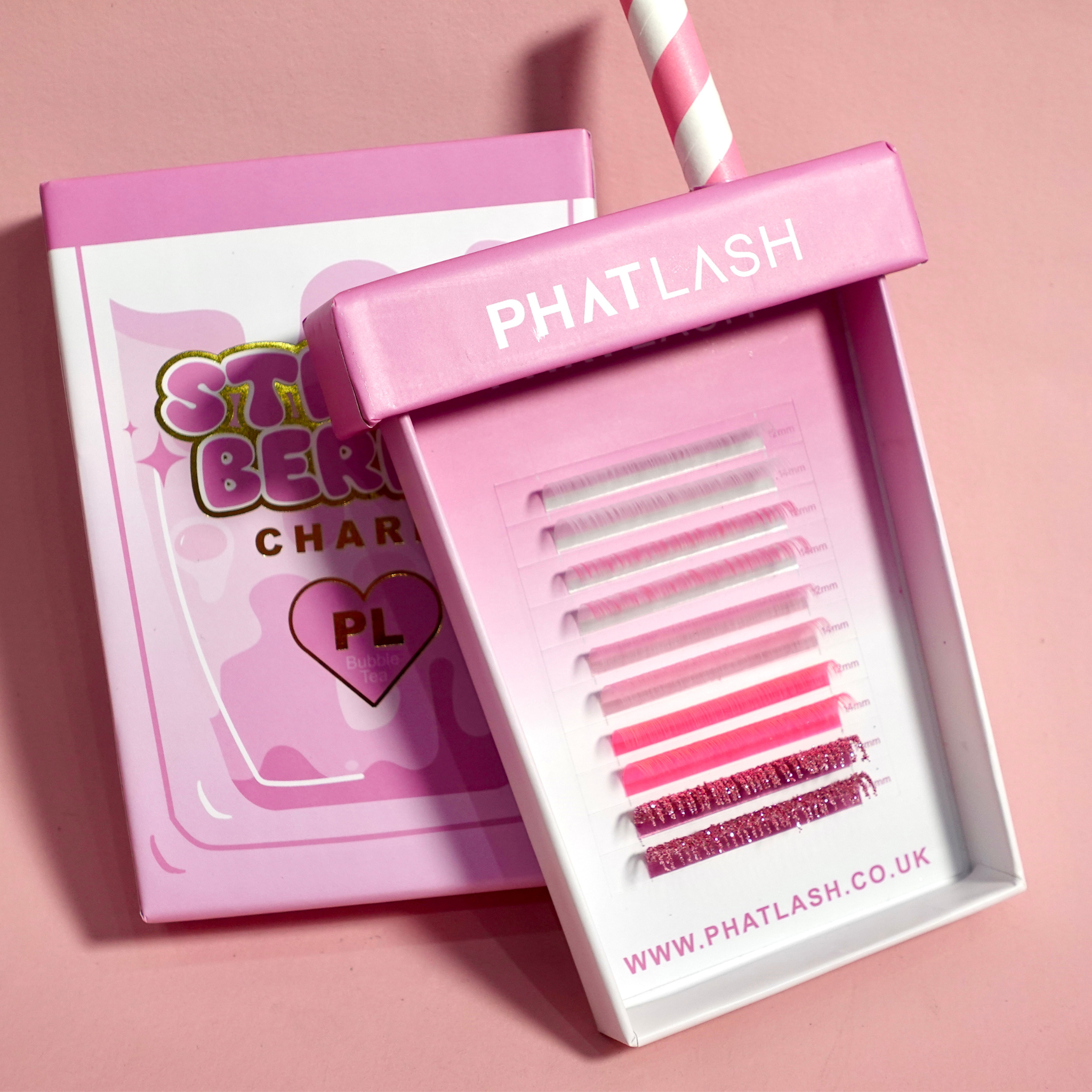 pink lashes