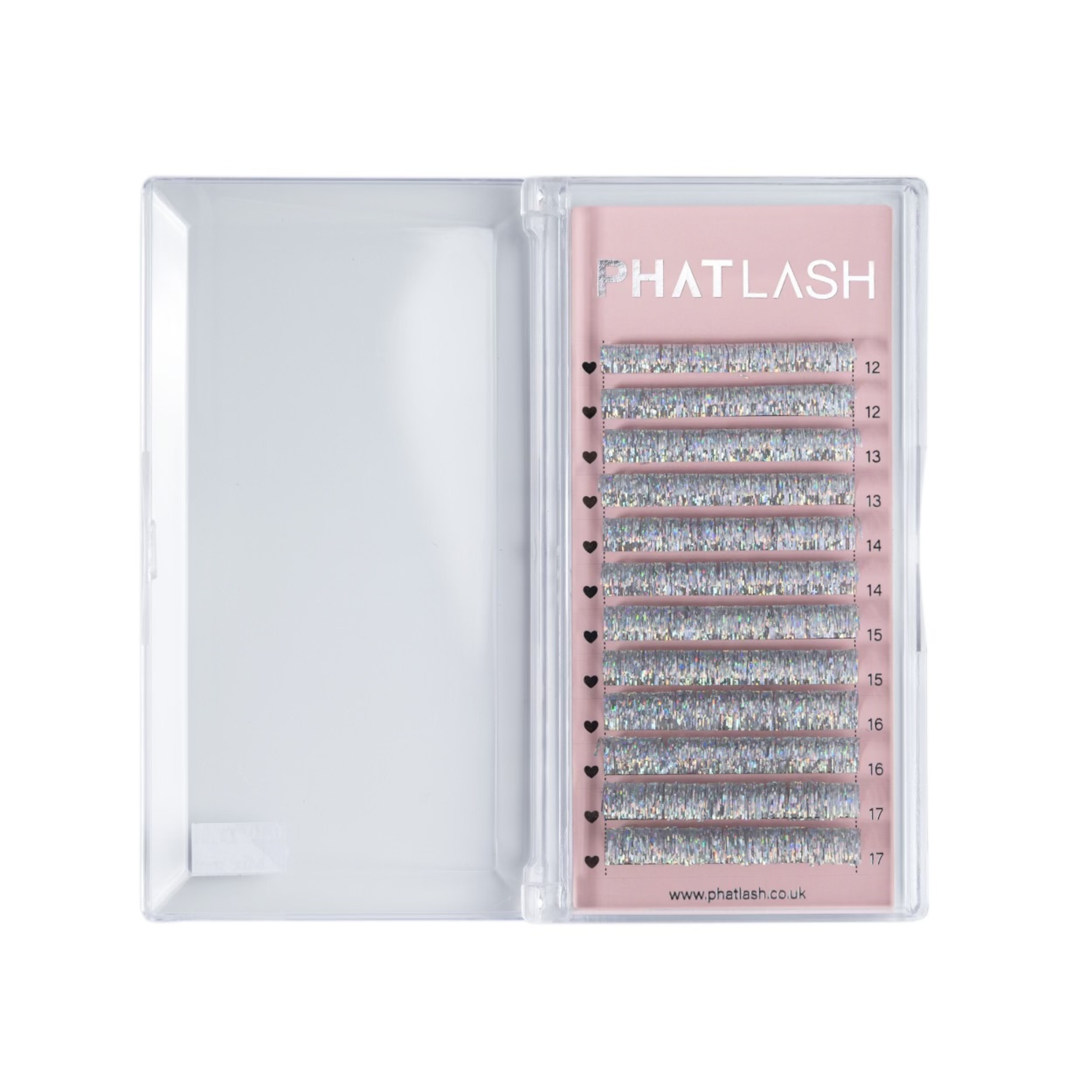 silver lashes, silver glitter lashes