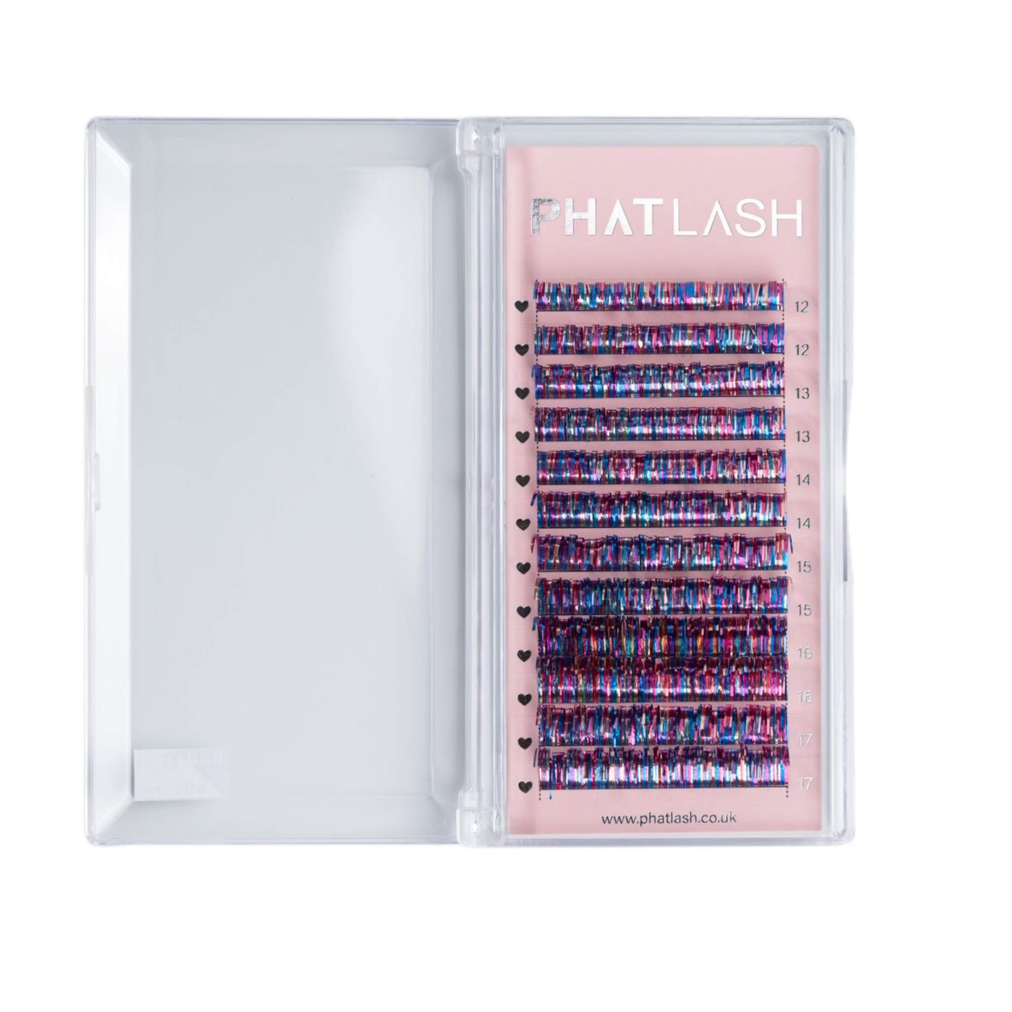 coloured lashes, mix coloured lashes, buy coloured lashes online