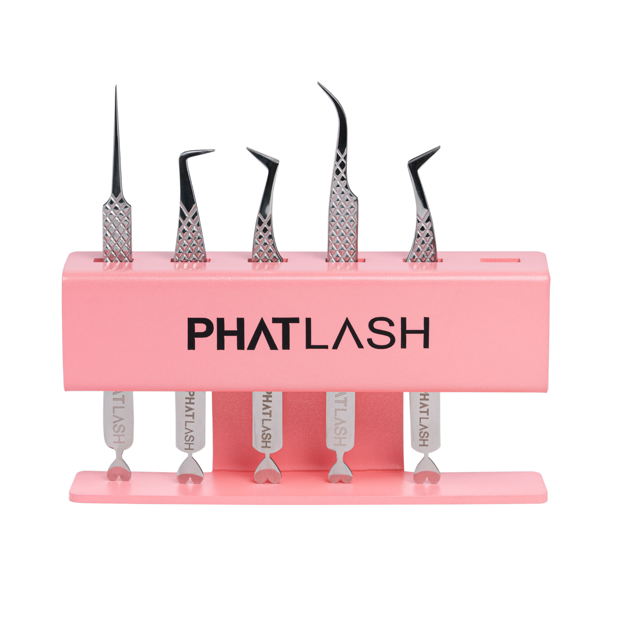  Lash extension tools, Silver tweezers for beauty, Heart collection lash tweezers, Eyelash extension tweezers
