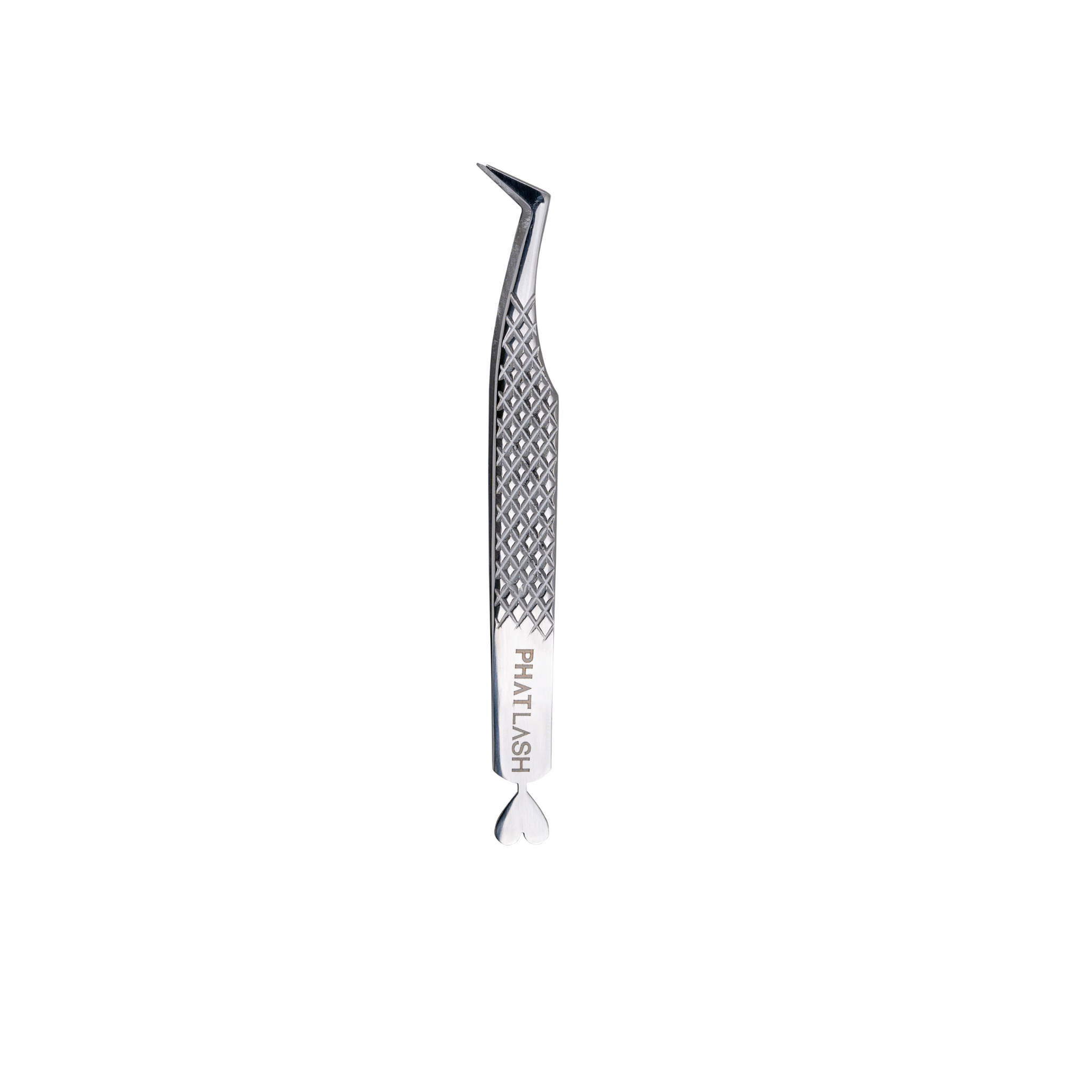 Silver heart lash tools, Lash artist tweezers, Precision silver tweezers, Silver tweezer collection, Heart-shaped tweezers,