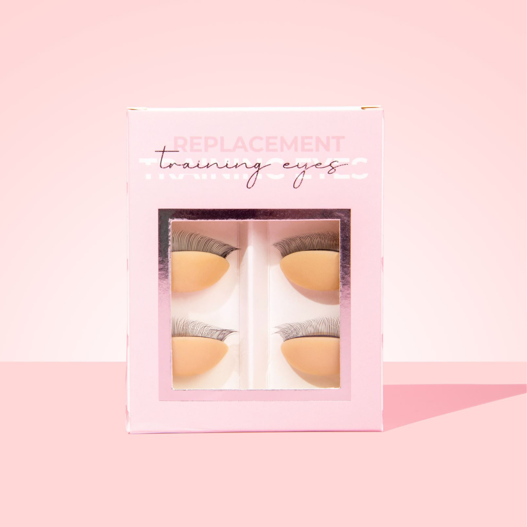 training eyelash lids