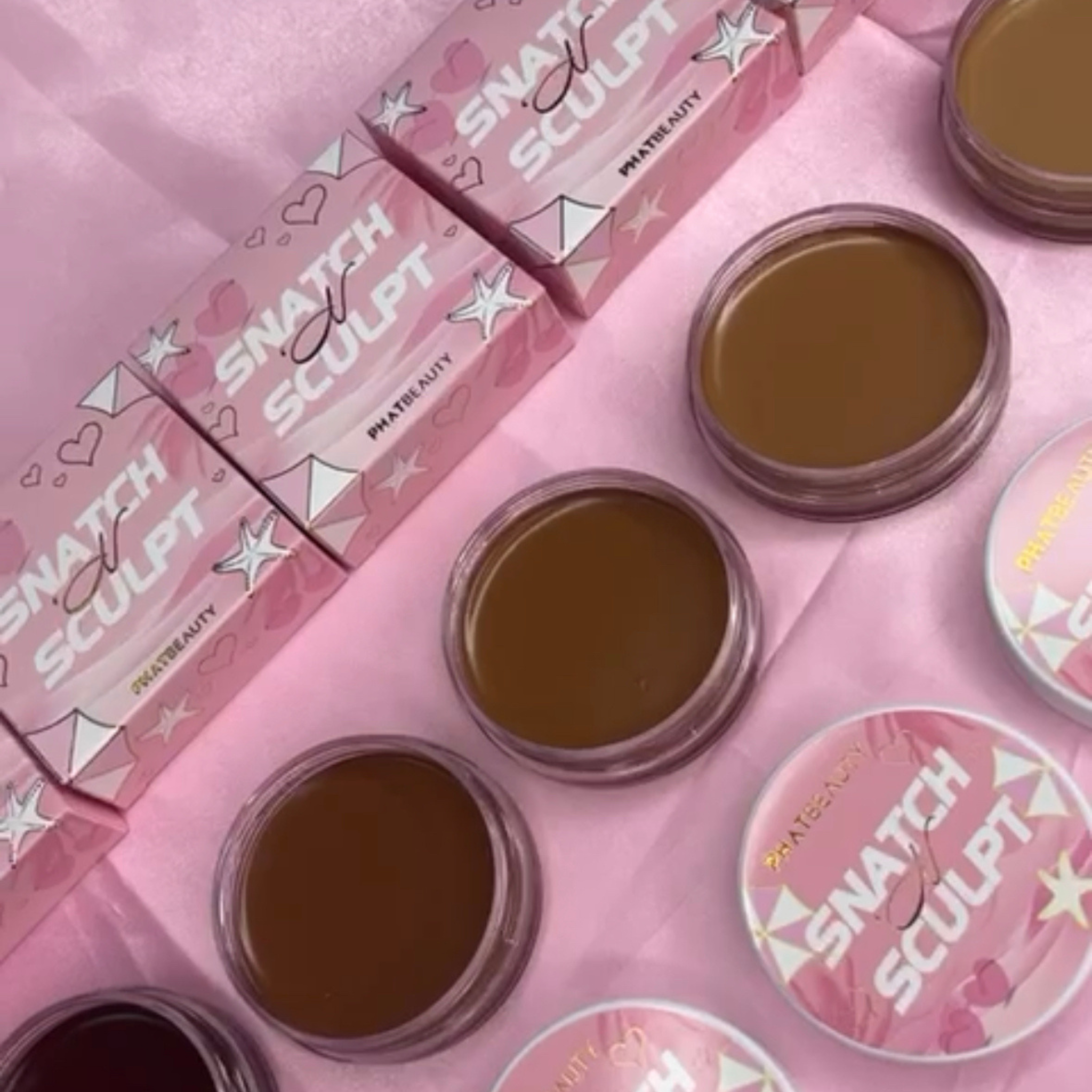 Dark cream bronzers
