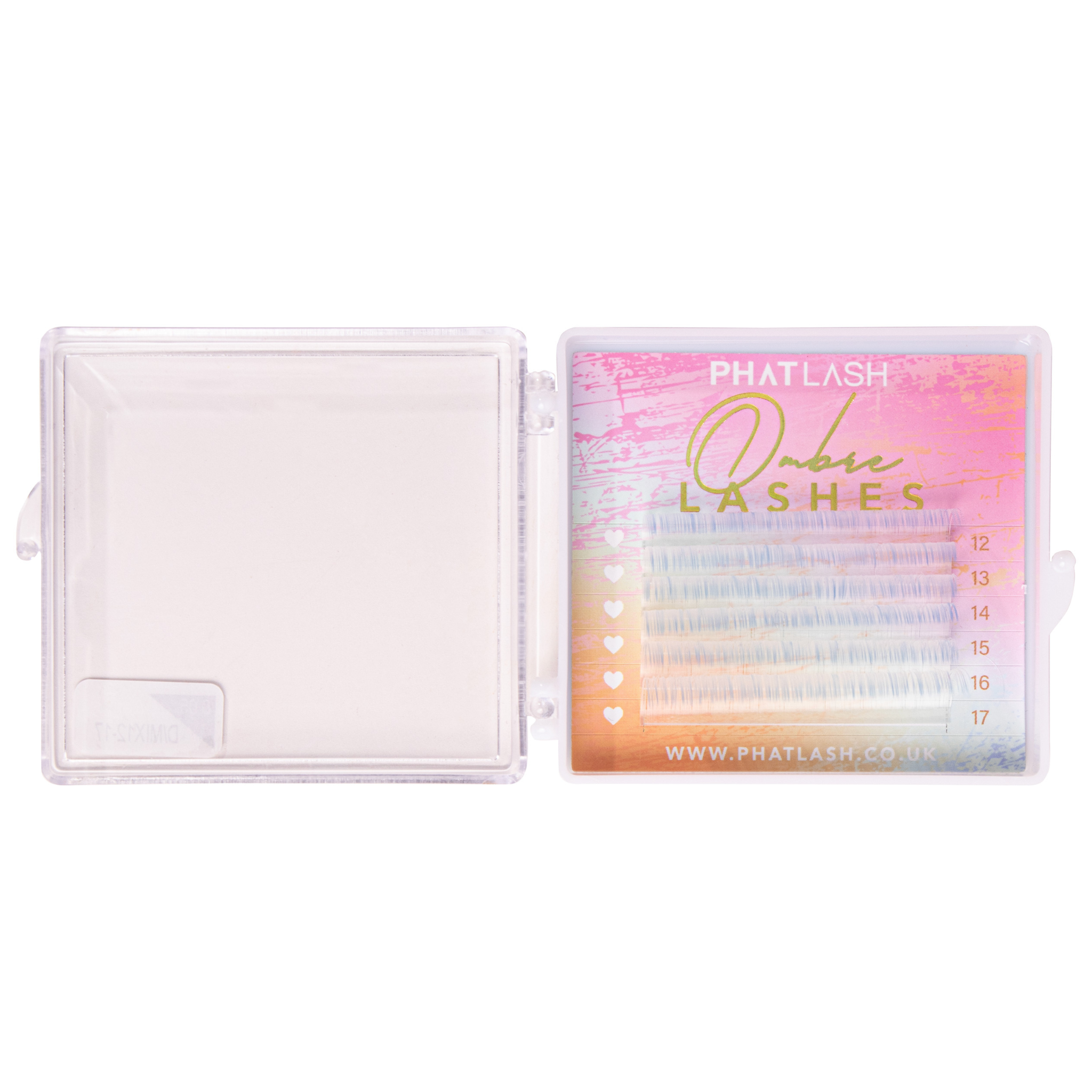 silver ombre lashes, Brown ombre lash Extensions, 