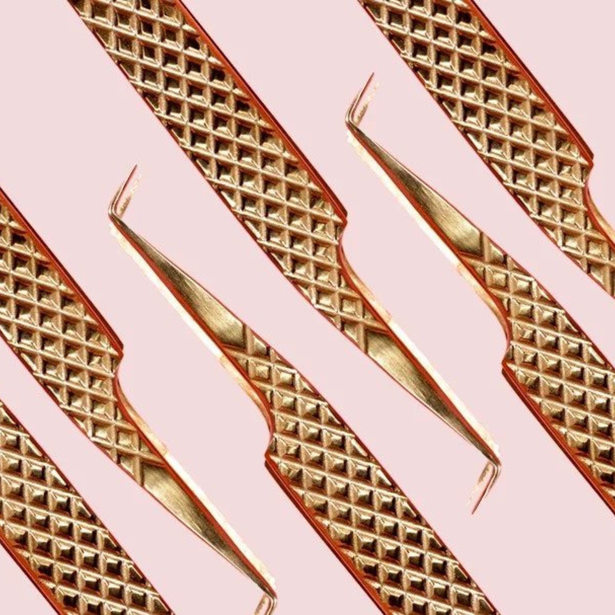 90 degree fiber tip tweezers, 90 degree lash tweezer,