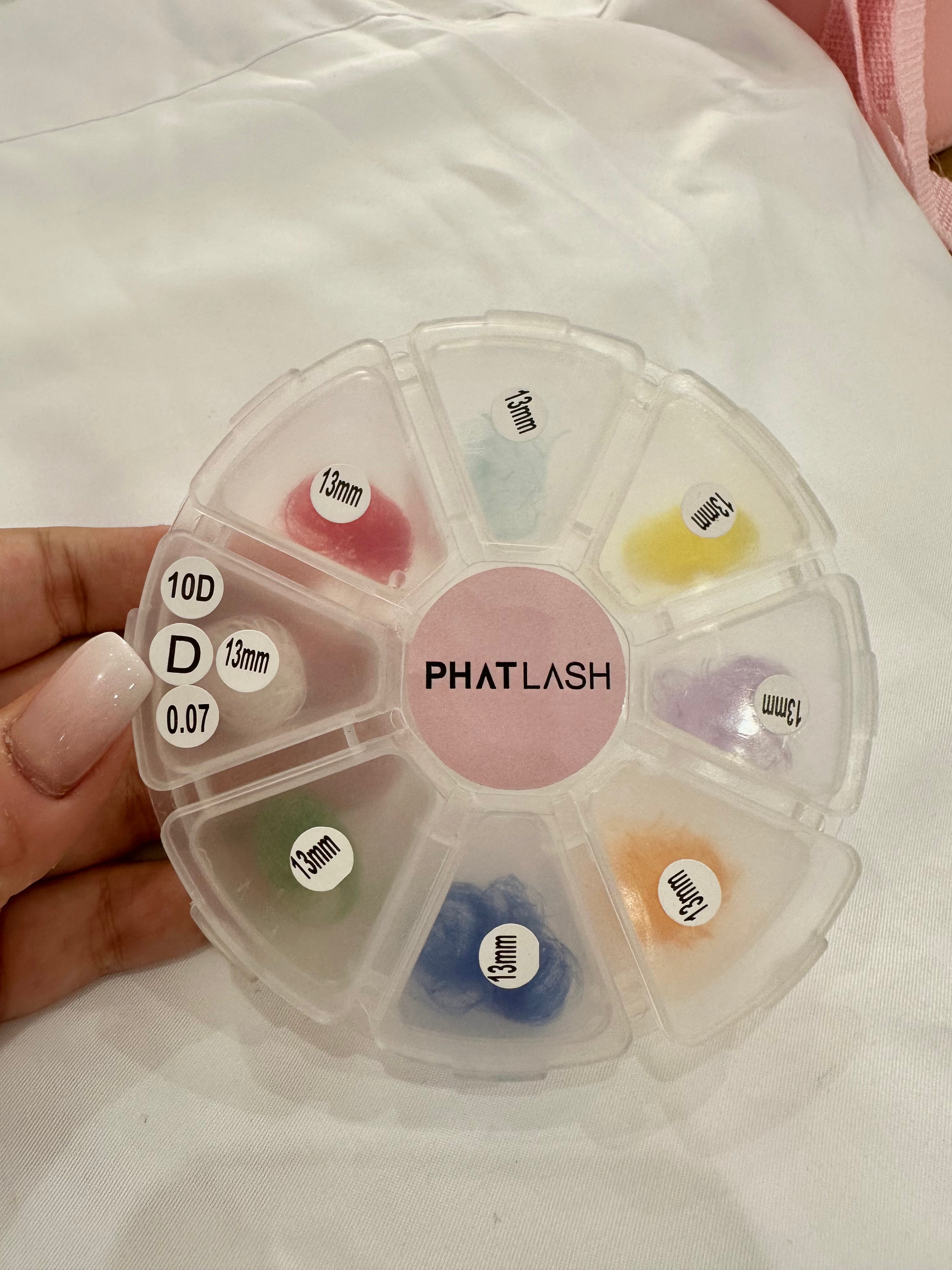 PROMADE COLOURED MIX WHEEL 1000 LASHES