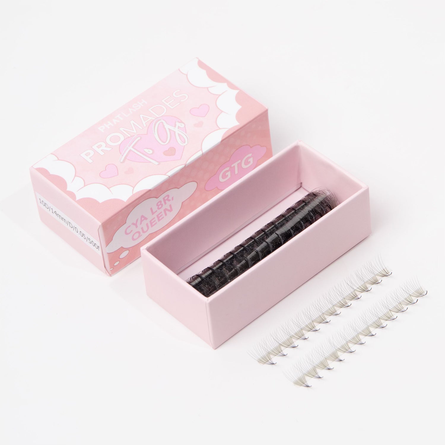 16d lashes, ProMade 16D lashes, 16D lash extensions, 16D volume lashes, ProMade volume fans, Pre-made 16D lash fans, 16D eyelash extensions, Mega volume lash fans,