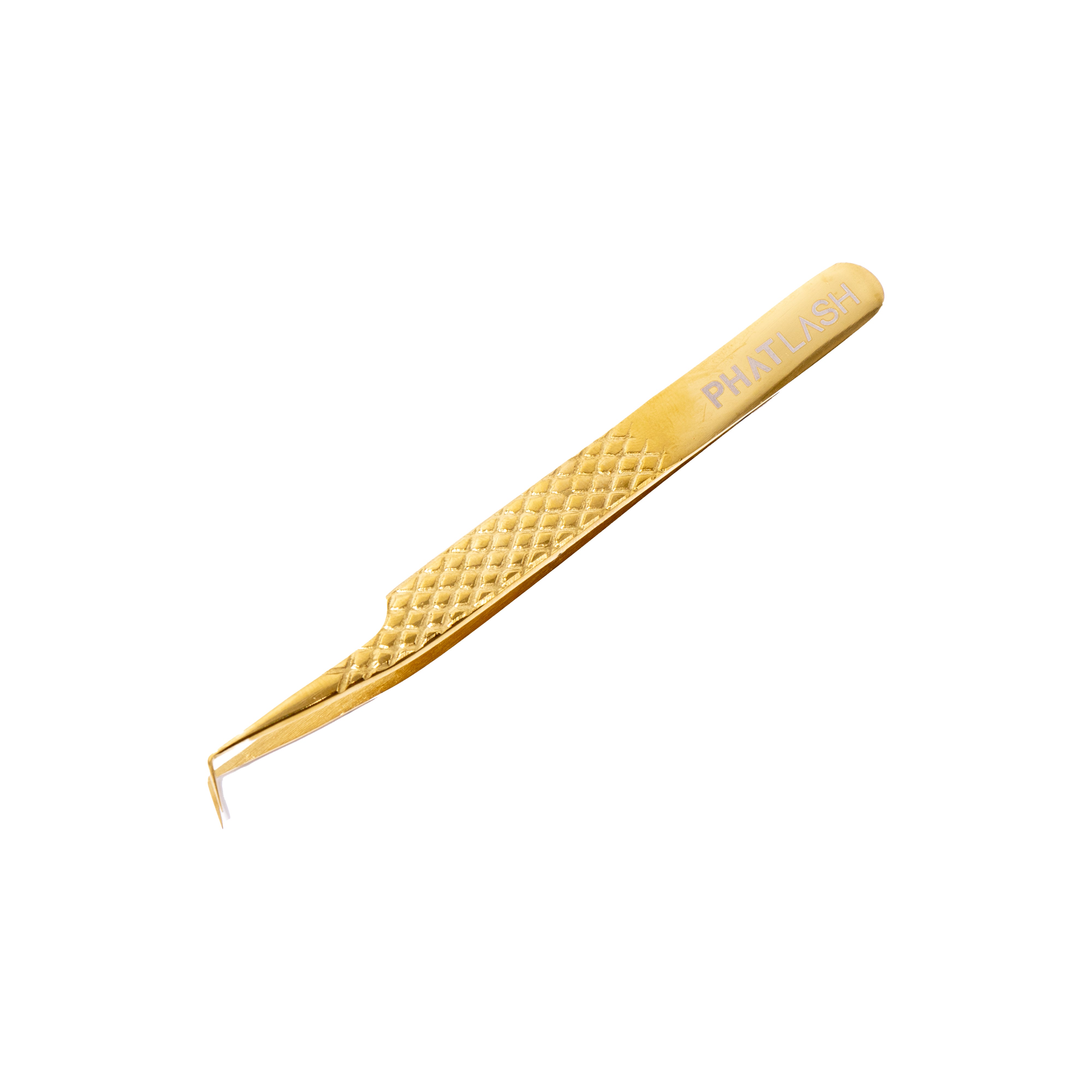 90 degree fiber tip tweezers, 90 degree lash tweezer