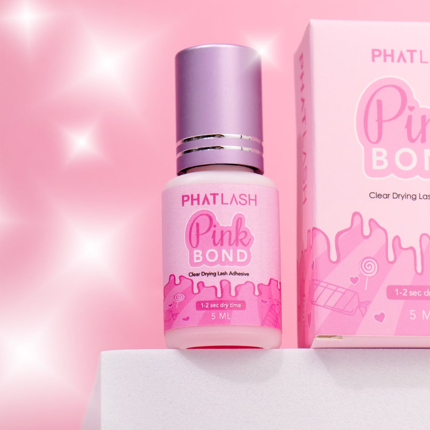 PINK BOND CLEAR GLUE