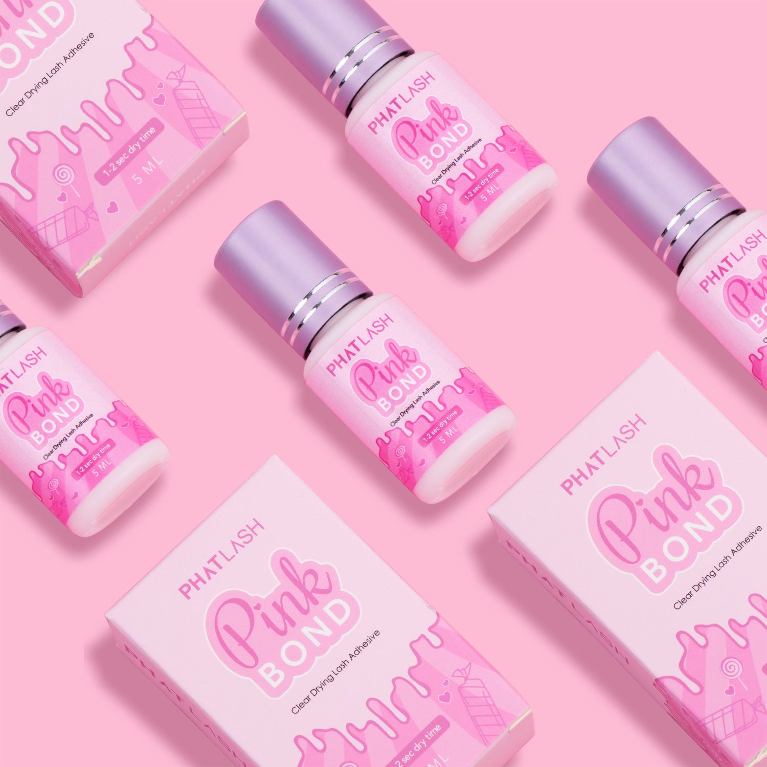 PINK BOND CLEAR GLUE