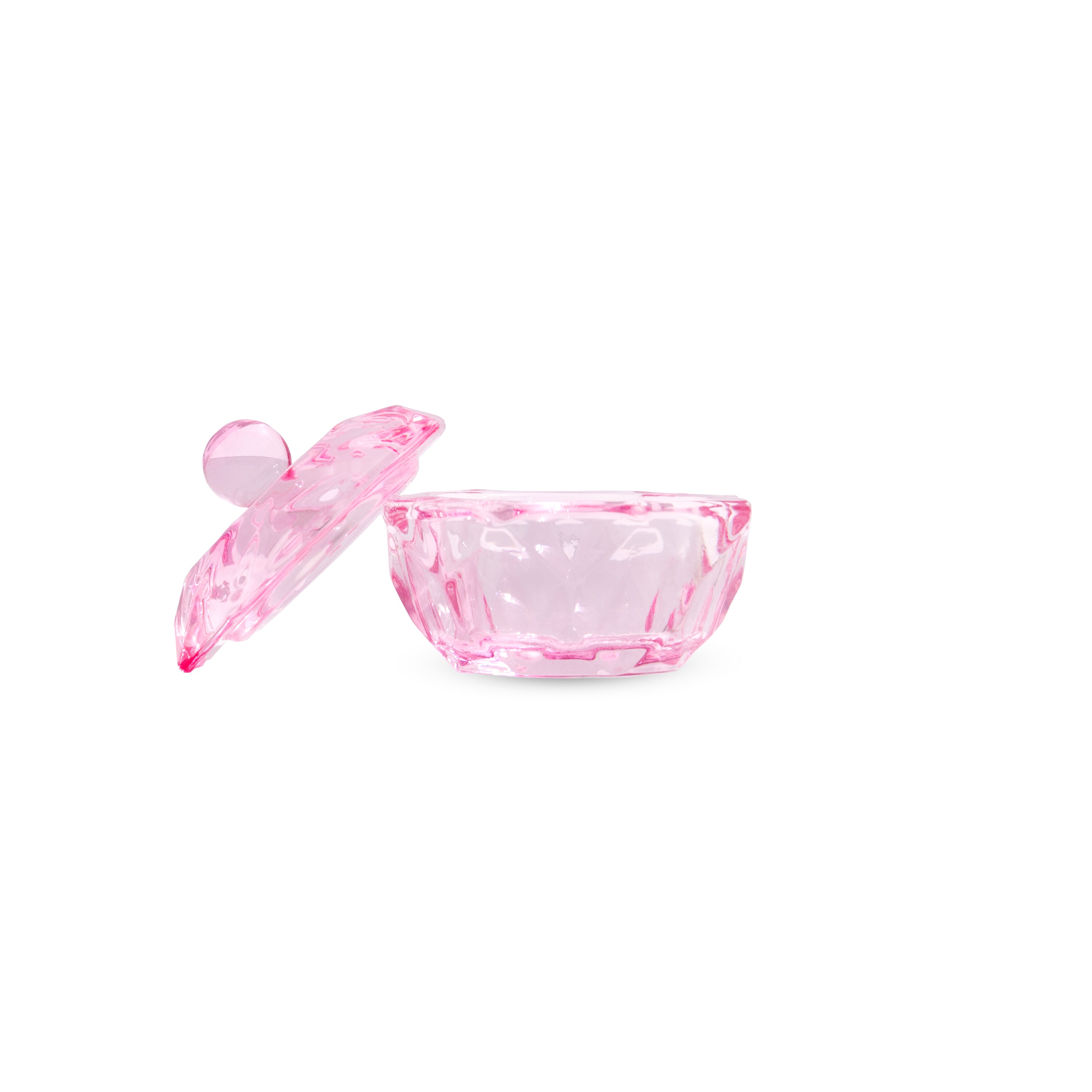 eyebrow pink, eyebrow tint mixing bowl